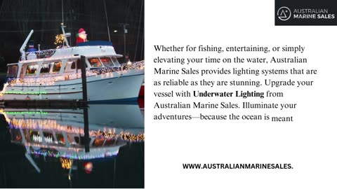 Australian Marine Sales – Underwater Lighting