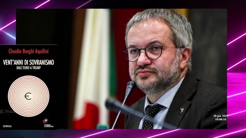 13 Claudio Borghi Aquilini Scuola di Magia Presentazione libro a Milano - Esiti referendum