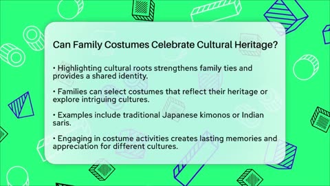 Can Family Costumes Celebrate Cultural Heritage_ - Better Family Relationships