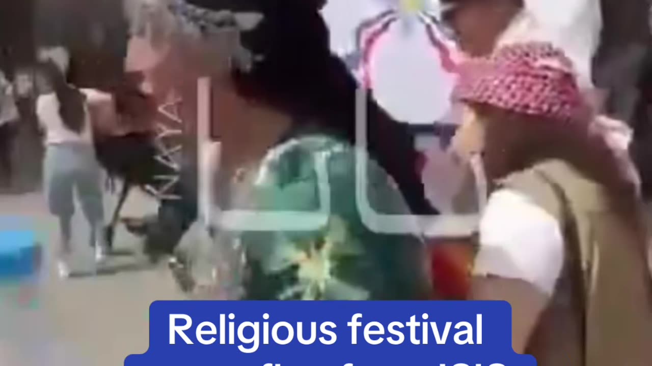 Three people have been injured in Iraq after a man armed with an axe attacked a parade hosted