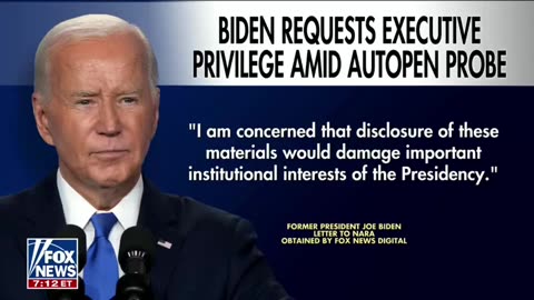 The Trump administration has denied former President Joe Biden’s request for executive privilege