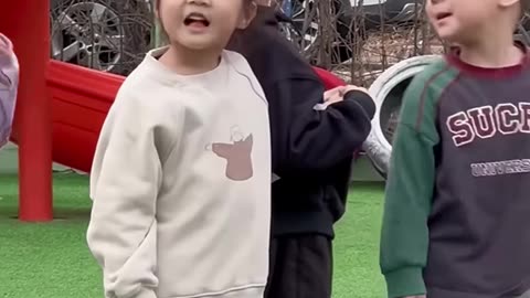 A Sweet Moment Between A Little Boy & A Girl! 😂❤️