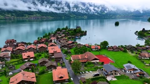 Iseltwald under the Mist | Swiss Lake Brienz Magic in 4K