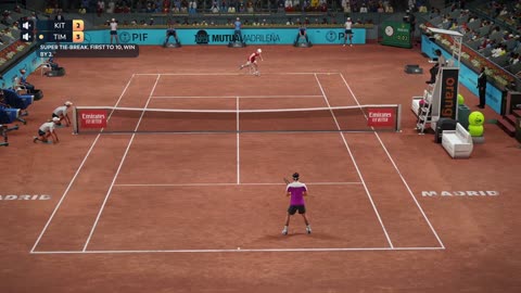 TopSpin 2K25 Federer vs Alcaraz Legend Difficulty Rome Clay 4K 60fps PS5