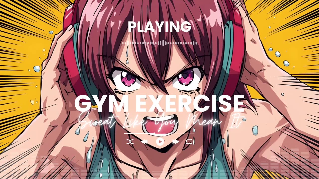 Sweat Like You Mean It EDM Gym Workout Music Motivation