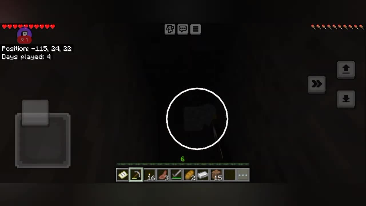 twitch vod: playing Minecraft with the cave dweller add-on but with Jimmyjsj part 2