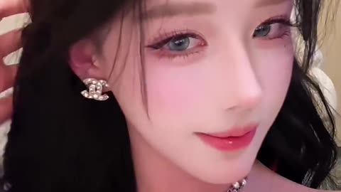 Daily Beauty EP 150 | Sweet Ebony Crop Top Enthusiastic Model Pose