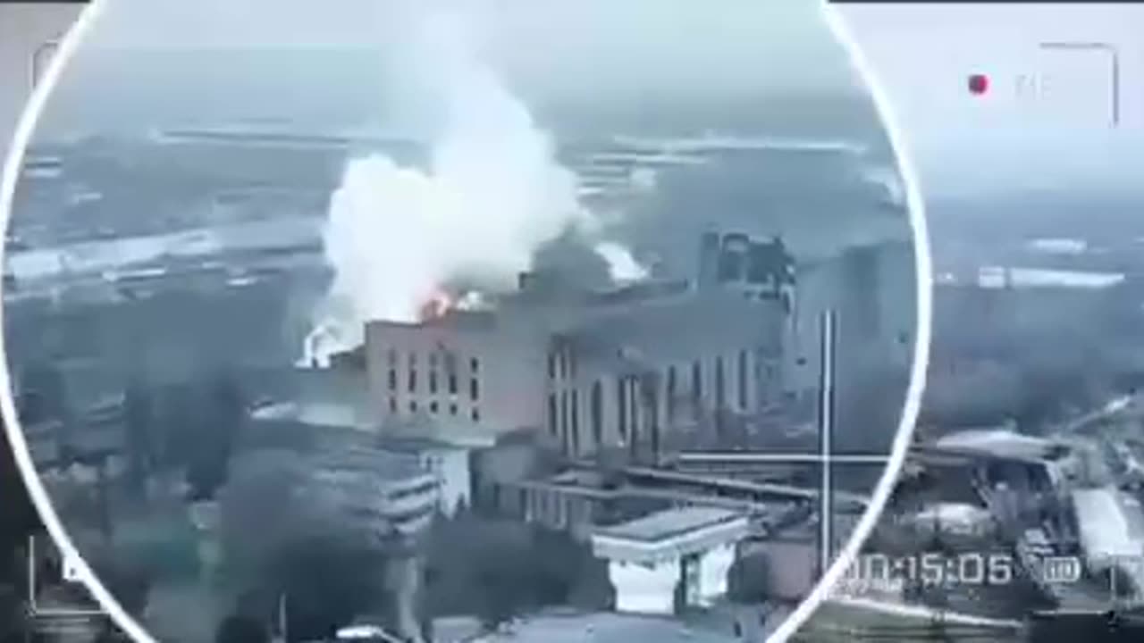 Claimed as video from Kherson CHP