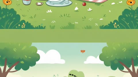 Very Hard to Spot! Picnic Challenge Puzzle! 🍓✨