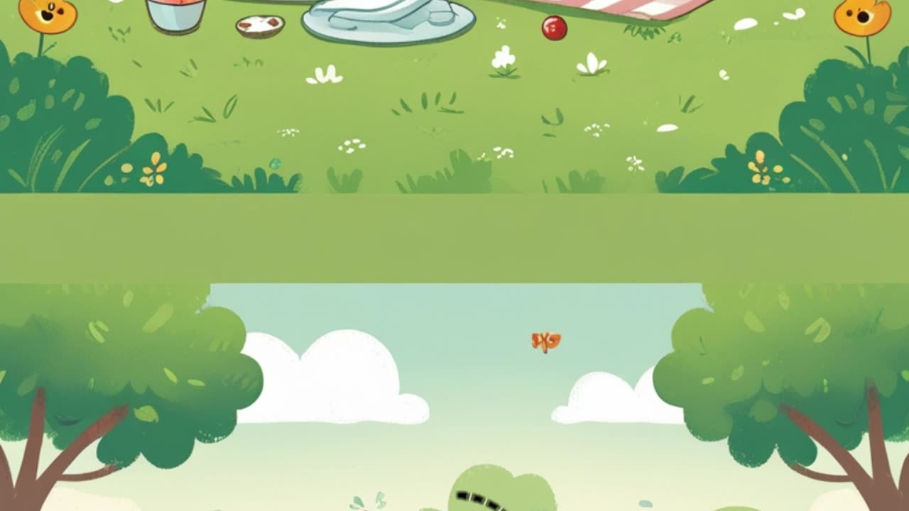 Very Hard to Spot! Picnic Challenge Puzzle! 🍓✨