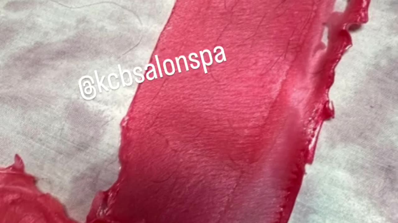 Leg Waxing Demo Using Sexy Smooth Tickled Pink Hard Wax | @kcbsalonspa