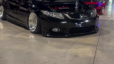 Honda Civic FB6 Sedan - Custom Car LED Bonnet / Hood Holder Prop Display video showcase! 🚗🖤