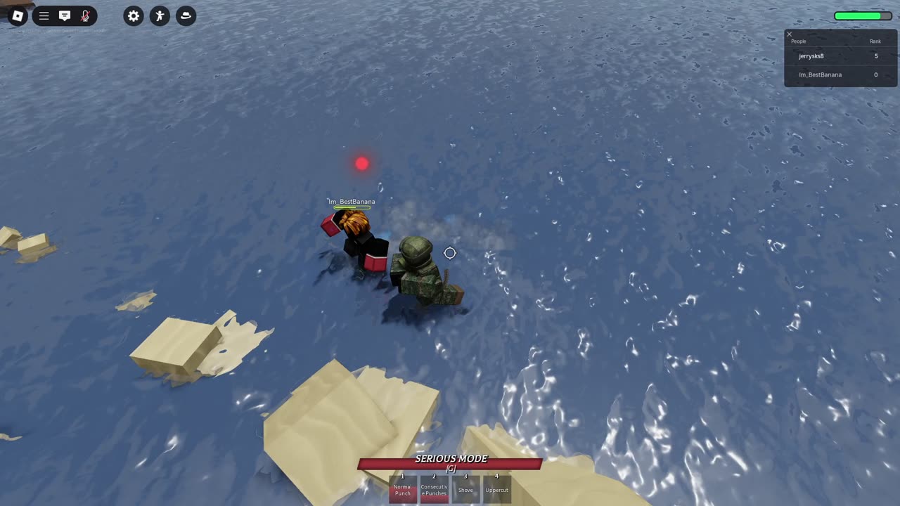 Playing 1v1 in The Strongest Battlegrounds in Roblox - (No Commentary).
