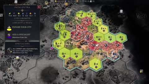 New Game, Deity, Ashoka World Conqueror- Sid Meier's Civilization 7