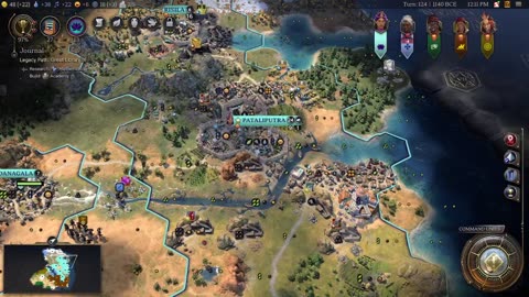 New Game, Deity, Ashoka World Conqueror- Sid Meier's Civilization 7