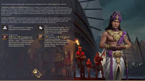 New Game, Deity, Ashoka World Conqueror- Sid Meier's Civilization 7