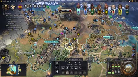 New Game, Deity, Ashoka World Conqueror- Sid Meier's Civilization 7