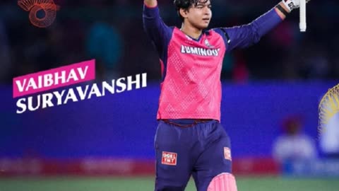RR beat GT by 8 wickets in the 47th match of IPL-25 in Jaipur. Vaibhav Suryavanshi POTM. 35 ball Ton