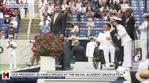 Vice President JD Vance Delivers Motivational Speech at The Naval Academy Class of 2025 Graduation