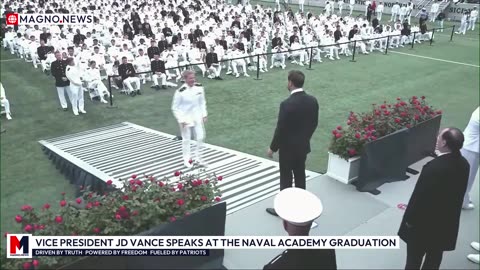 Vice President JD Vance Delivers Motivational Speech at The Naval Academy Class of 2025 Graduation