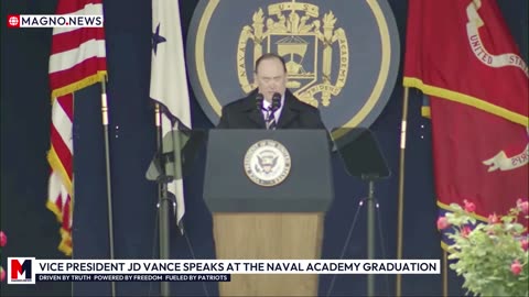Vice President JD Vance Delivers Motivational Speech at The Naval Academy Class of 2025 Graduation