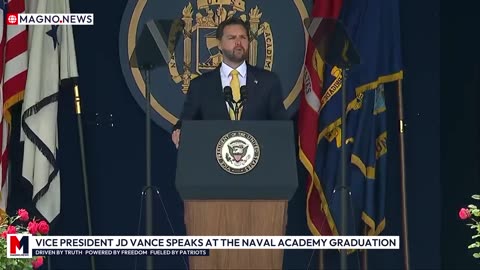 Vice President JD Vance Delivers Motivational Speech at The Naval Academy Class of 2025 Graduation