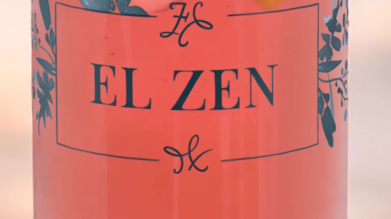 This drink is actually calming my brain... what’s in El Zen? #elzenvibes #relaxrefresh