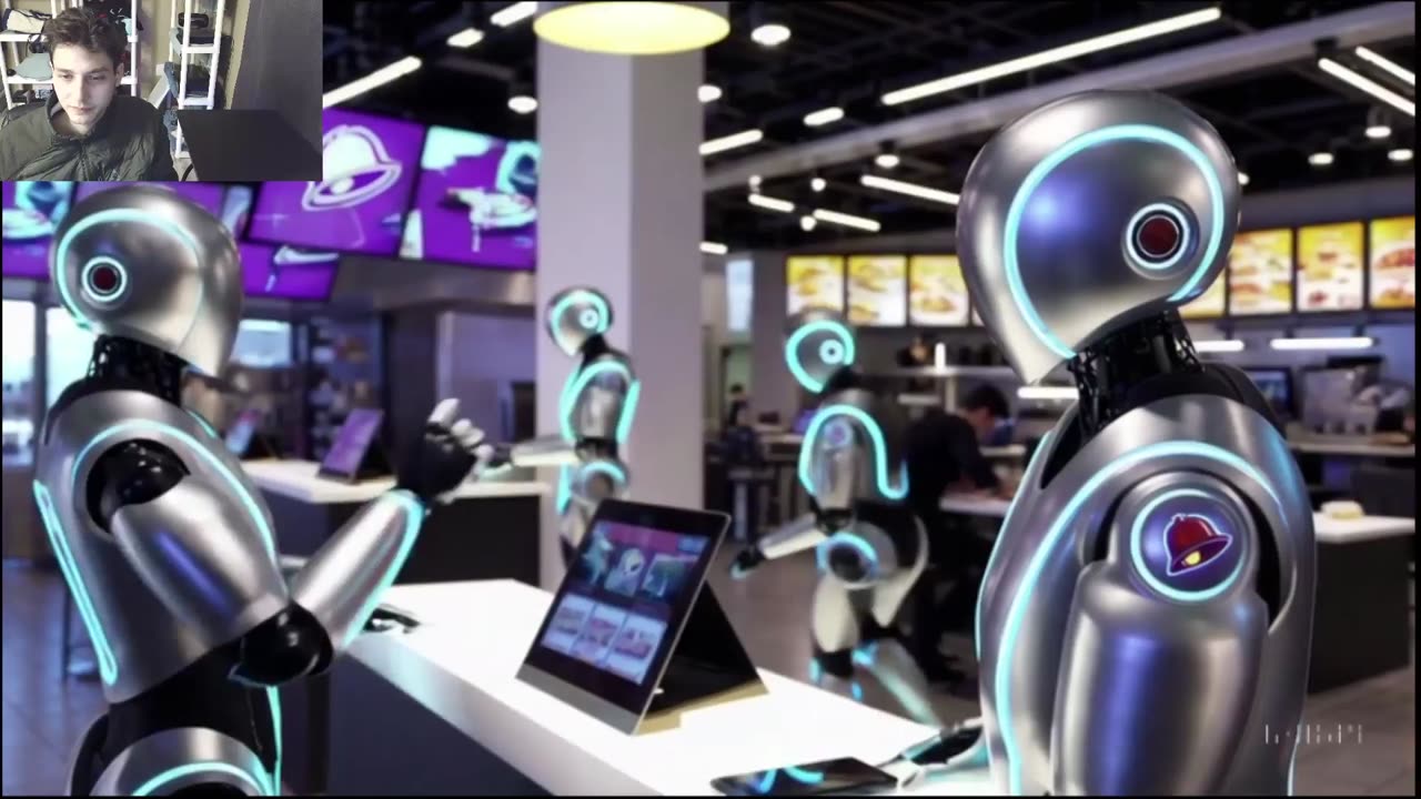 Outtake #1,153 Of The Robots Work At A Taco Bell Restaurant Fake Funny Parody Video