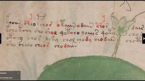 Voynich Cipher Back to Front Letters