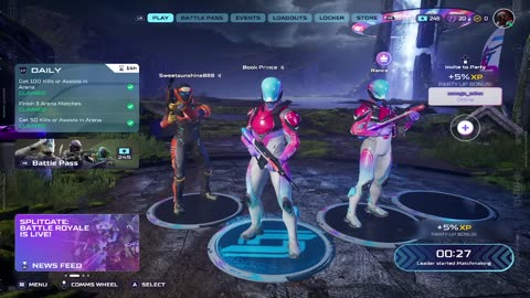 Super Battle on SplitGate2!