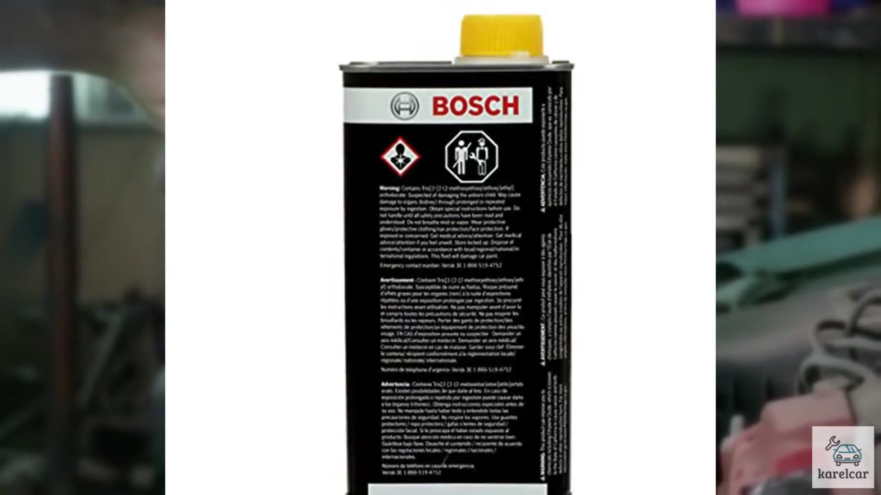 BOSCH ESI6-32N Brake Fluid (Direct Replacement for DOT 3, DOT 4, and DOT 5.1) -