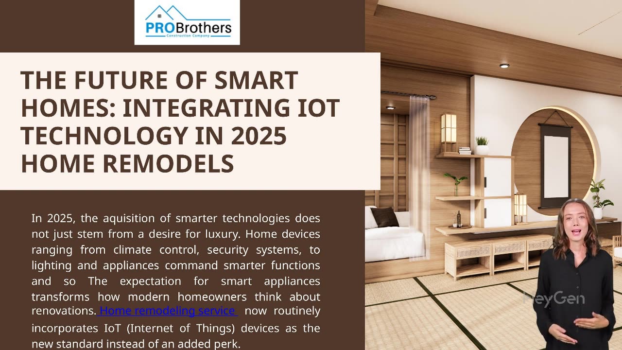 The Future of Smart Homes Integrating IoT Technology in 2025 Home Remodels