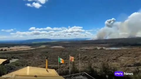 Evacuations as the monster wildfire at Tongariro National Park continues to grow | Stuff.co.nz