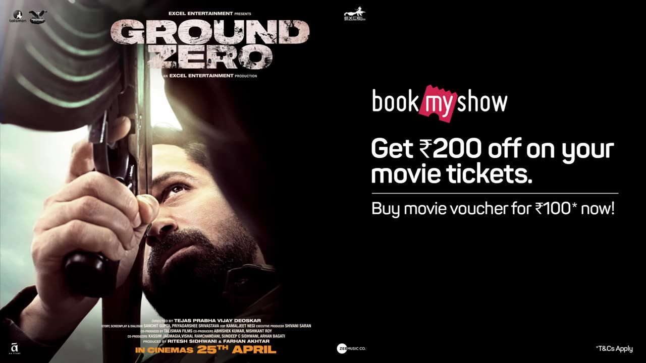 Ground Zero - Official Trailer - Emraan Hashmi - Sai Tamhankar - Zoya Hussain