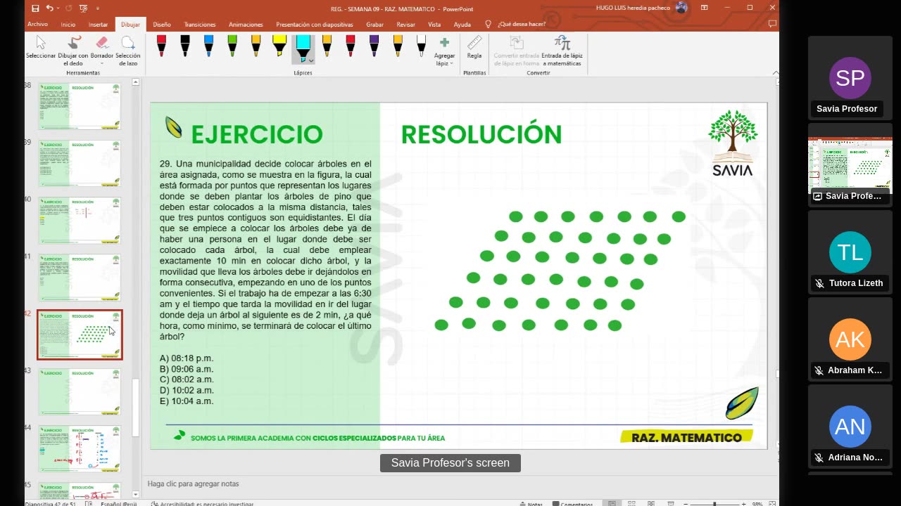 SAVIA SEMIANUAL 2024 | Semana 09 | Raz Mat S2
