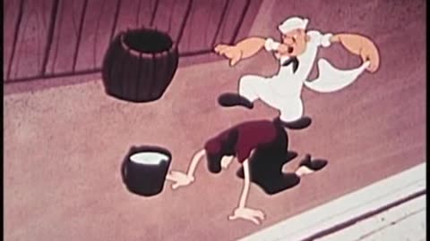 20.Spooky Swabs (1957)Popeye and Olive