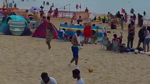 Bournemouth beach 2025
