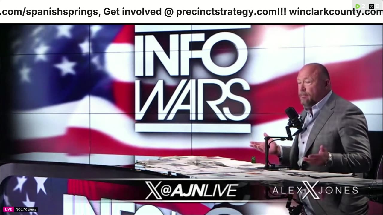 Alex Jones, Info Wars, 06/12/2025