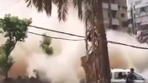 The structure had been damaged in a prior clash between Israel and Hezbollah.