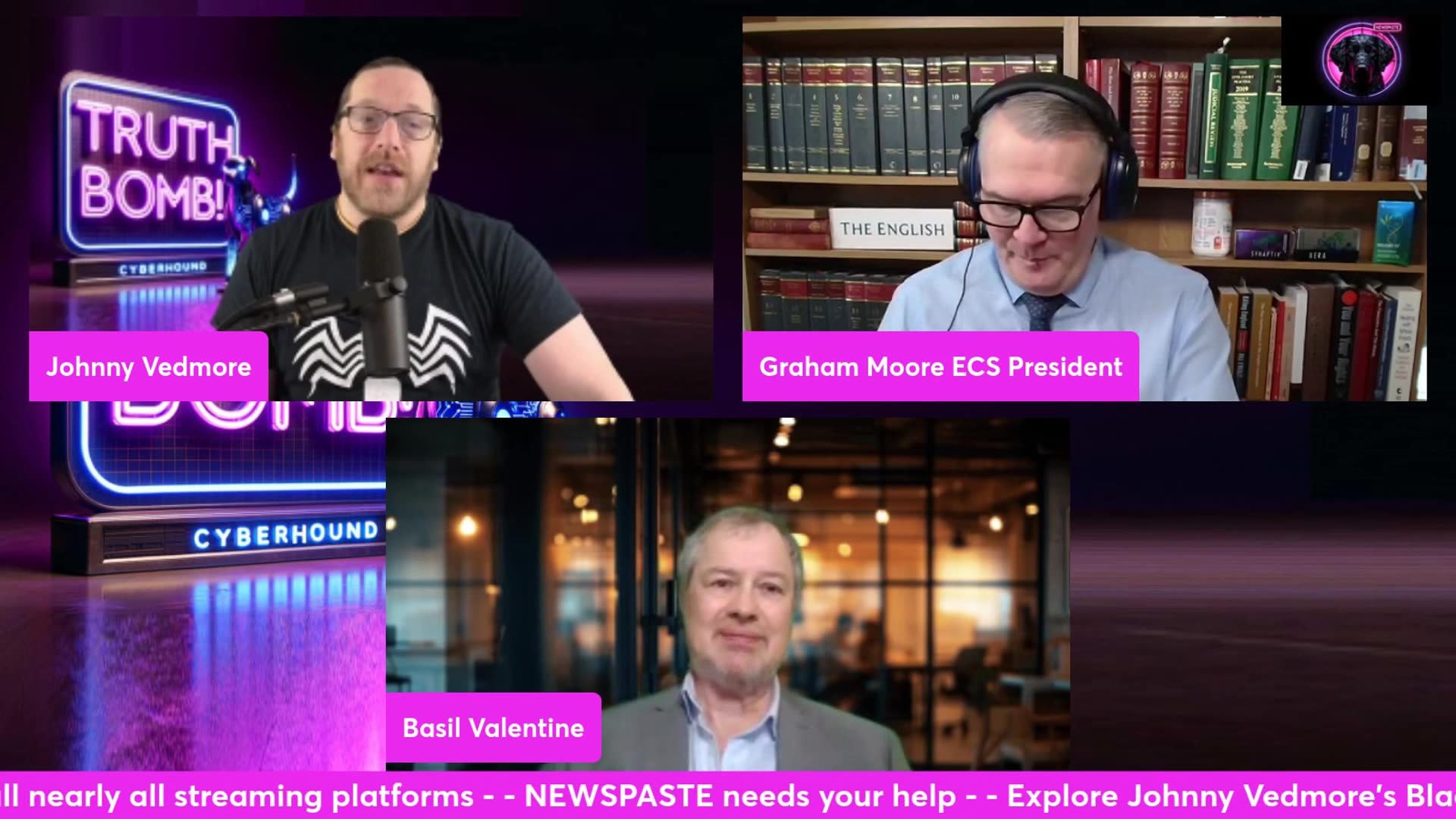 Talmudtubbies Say Uh Oh! - Graham vs Basil on TRUTHBOMB! with ⁨@JohnnyVedmore⁩