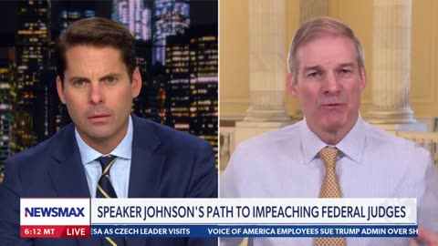 Rob Finnerty & Rep Jim Jordan on impeaching leftist activist judges