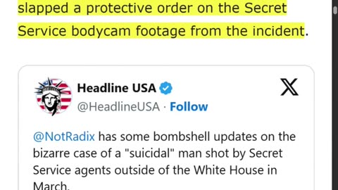 SCOOP: Secret Service Shot ‘Suicidal’ Man 18 Times Outside of the White House
