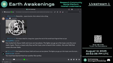 Earth Awakenings - Livestream 1 - #3350