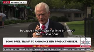 Peter Navarro just made it a point to call out George & Alex Soros