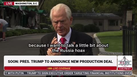 Peter Navarro just made it a point to call out George & Alex Soros