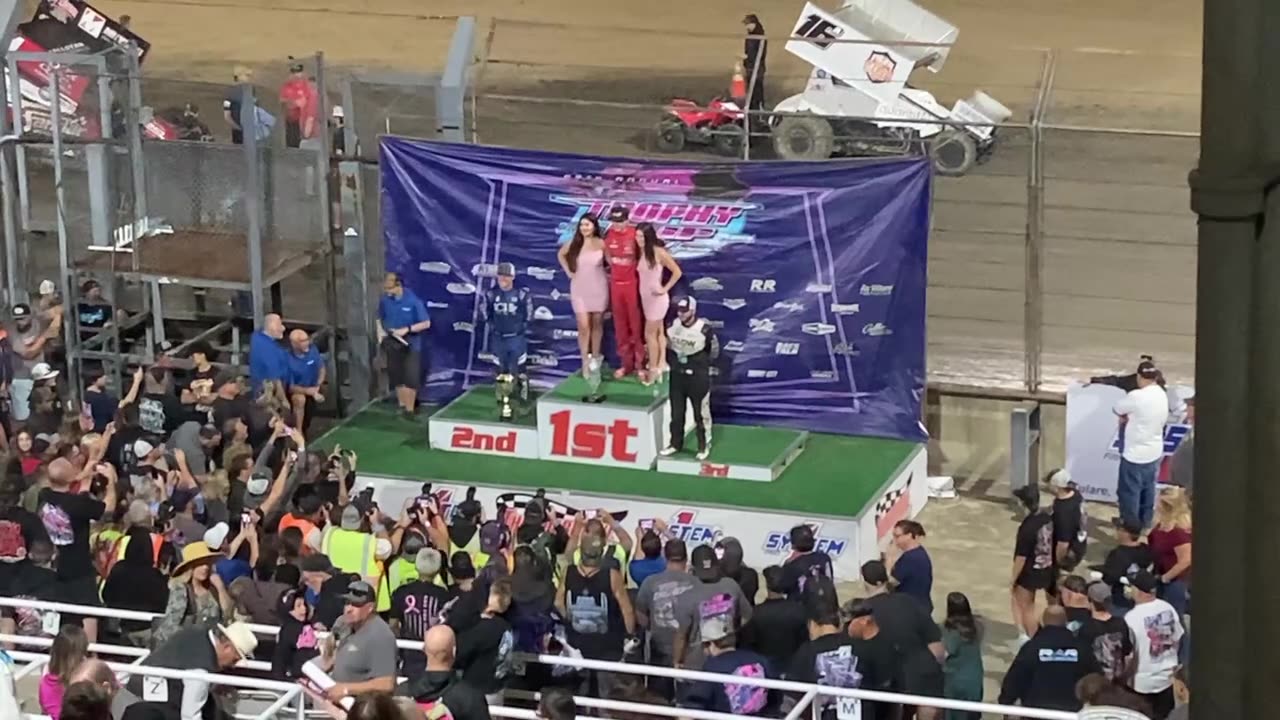 Trophy Cup at Tulare Thunderbowl - Night #3 - 360 Sprints - Full Event 10/21/23