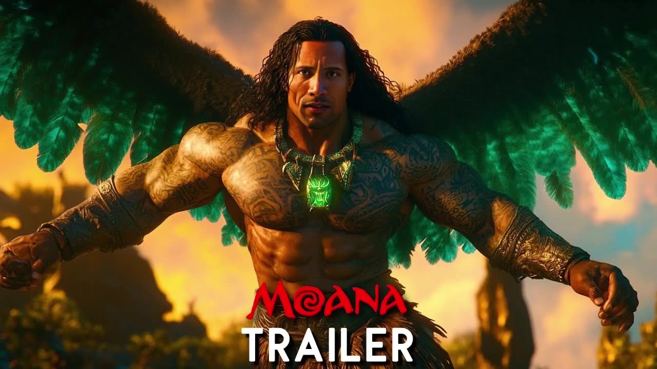 MOANA- Live Action (2025) _ Dwayne Johnson, Catherine Laga‘aia _ Concept Trailer