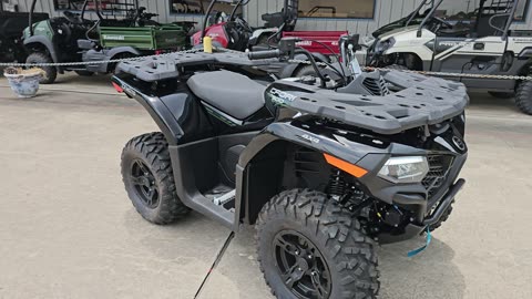 2024 CFMOTO CFORCE 500 IN BLACK WALK-AROUND