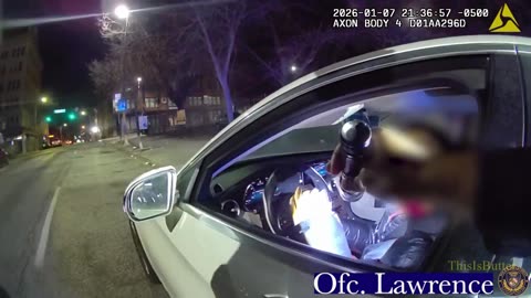 Baltimore police released bodycam of an officer shooting suspect while being dragged