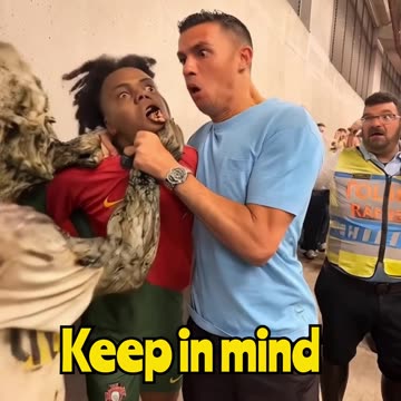 Speed Meets Ronaldo… But a Zombie Attacks?! 🧟‍♂️⚽ AI Made This Crazy Scene
